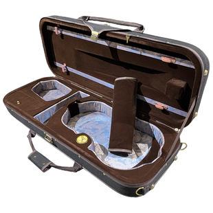 艺鸣乐器15-16.5寸轻奢国风款中提琴盒 轻便抗压 双肩背 大乐谱袋