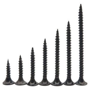 木螺丝高强度自攻螺钉干壁钉墙板钉黑色平头木工石膏板螺丝钉M3.5