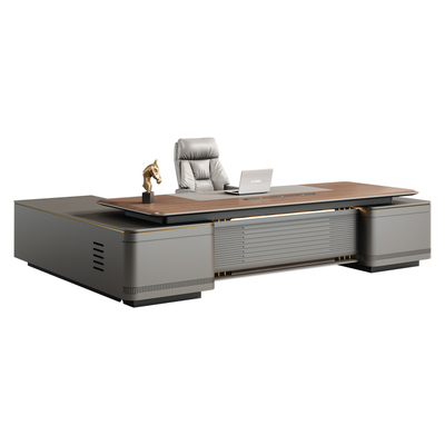 森菲亚总裁办公桌高级感老板桌
