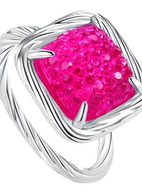 department糖果色彩色多色戒指