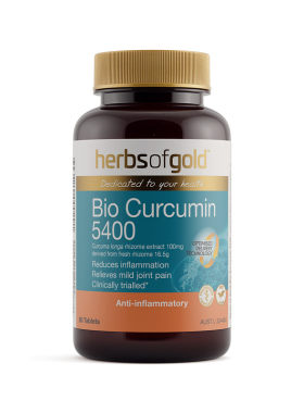 澳大利亚直邮HerbsofGold和丽康Bio Curcumin 5400 60T活性姜黄