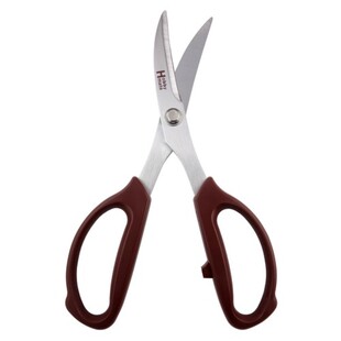 日本日研NIKKEN手工制造原装进口不锈钢布料衣物裁缝强力皮革剪刀