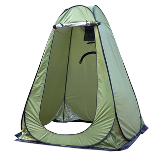 户外帐篷折叠便携式移动厕所野外露营防雨防风防寒保暖洗澡沐浴帐