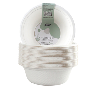 利兵一次性餐具碗套装菜家用纸碗烧烤野餐餐具手工diy幼儿园绘画