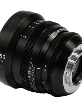 slrmagic50mmT1.4大光圈电影镜头