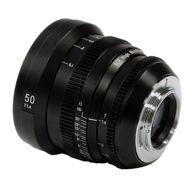 slrmagic50mmT1.4大光圈电影镜头