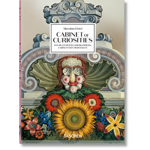 【现货】【Taschen45周年纪念版】Massimo Listri. Cabinet of Curiosities,马西莫·利斯特里：/展览/私人收藏画册