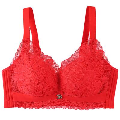 16款大红色薄厚任选无钢圈内衣