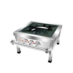 燃气韩式低汤灶商用猛火卤肉灶高汤矮仔炉天然气煤气单双眼矮脚炉