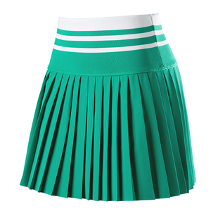 科里芙半身裙女羽毛球服春夏高腰收腹速干运动网球裙休闲a字短裙
