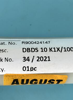 R900424147 DBDS10K1X/100，力士乐溢流—议价