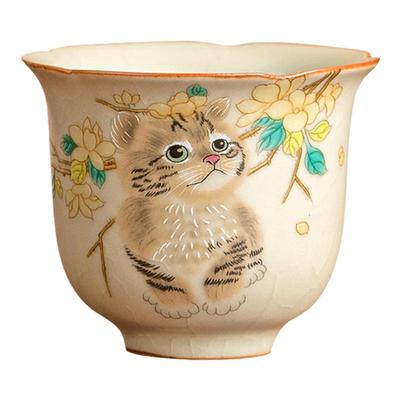 JOJO'SLIFEPD汝窑萌猫茶杯