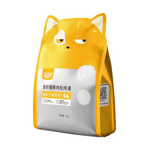 喔喔兔肉松无谷猫粮送试吃