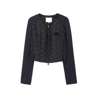 REVAN芮范设计师款质感植绒印花薄羽绒服RM90105062