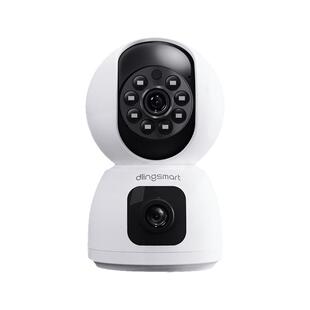 叮零智能室内双摄摄影头S1无线家用远程手机带语音360入户门监控