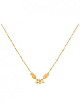 新款轻奢高级感时尚金色项链