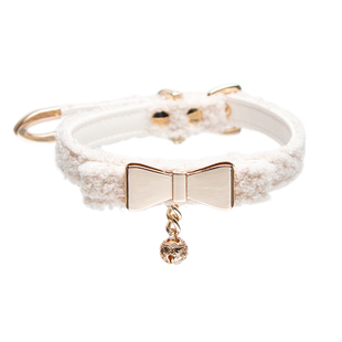 Puppy*可爱毛绒项圈女choker铃铛颈圈甜美puppy小众饰品