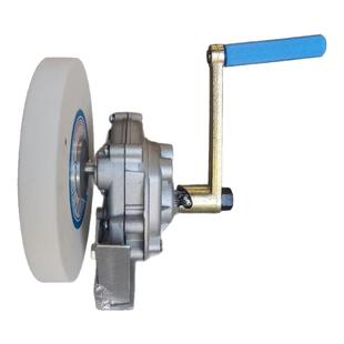 手摇砂轮机带轴承手动磨刀机变速箱磨菜刀直播沙轮机齿轮箱高转速