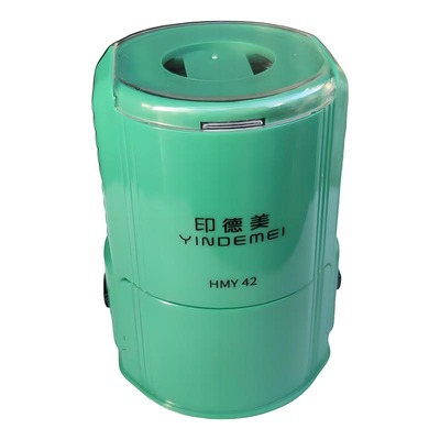 印德美翻转回墨印章红色印台