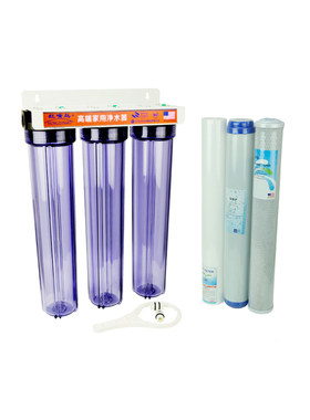 台湾进口崧泉20寸4分透明过滤器