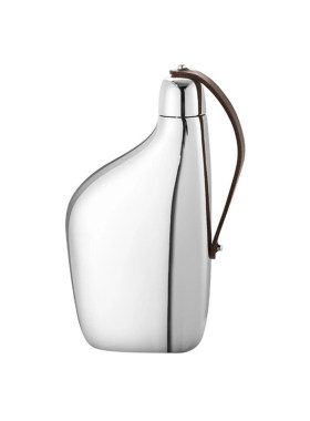 【全新清仓】Georg Jensen 乔治杰生SKY 不锈钢便携小酒壶风户外