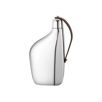 Georg Jensen 乔治杰生SKY 不锈钢便携小酒壶北欧风户外酒壶