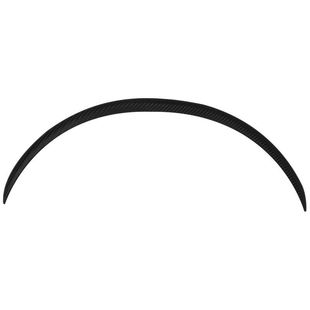 汽车改装通用宽体轮眉炭纤防刮贴橡胶轮眉防擦条碳纤钢琴黑防撞条