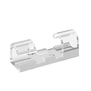 得力电线固定器免打孔墙面走线器卡扣自粘理线器网线绕线器线卡子