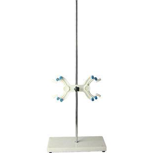 实验室用滴定台滴定管支架大理石底座标准尺寸全套铁质双向蝴蝶夹化学物理实验用Marble Titration Stand