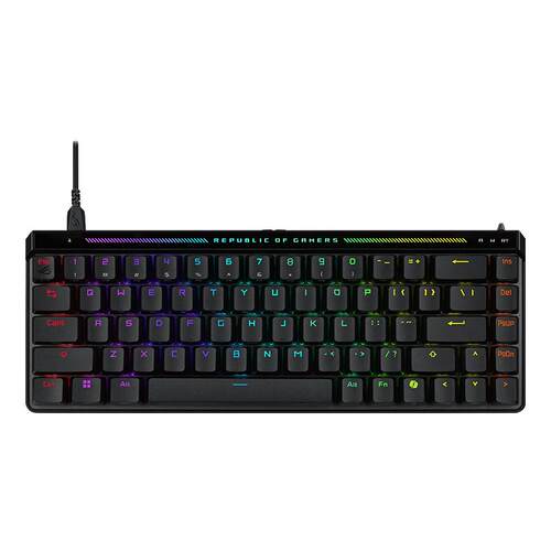 ROG魔导士Ace HFX磁轴键盘低延迟8K回报率ROG HFX磁轴可调键程一键切换RT CSgo 玩家国度