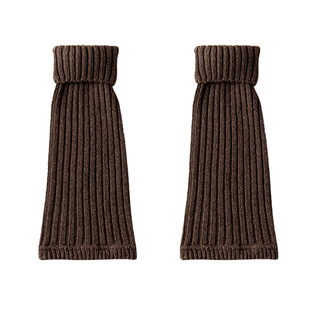 43%羊毛袜套堆堆袜咖色腿套y2k显瘦搭勃肯鞋秋冬加厚保暖小腿袜子