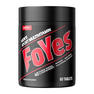 FoYes多种b族维生素复合片40种维矿复合维生素男士专研健身60粒