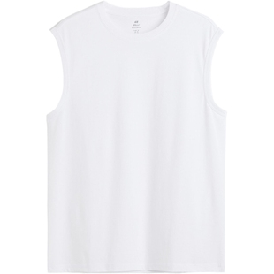 HM男装冬季凉感圆领休闲COOLMAX®标准版型背心1071837