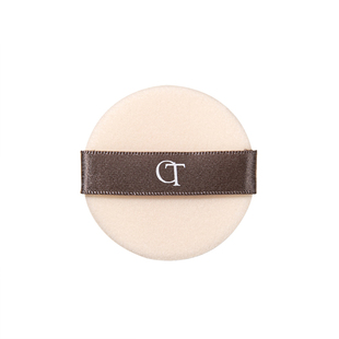 ct粉饼粉扑专用薄款植绒粉扑蜜散粉定妆粉饼粉扑圆形kvd香蕉e大饼