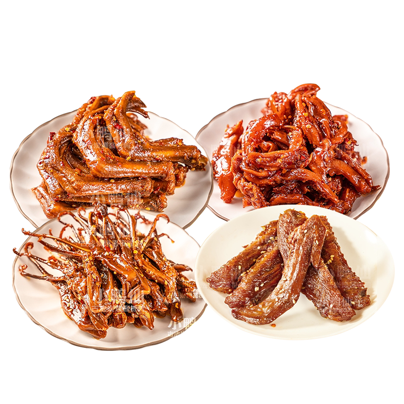 小鸭仙解馋零食组合拼著买更划算