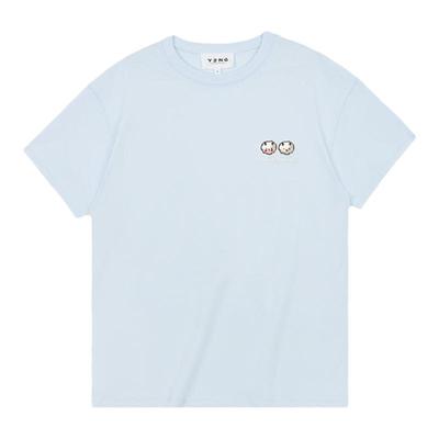 纯色重磅短袖纯棉T恤男女同款