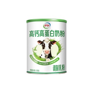 【送礼袋！拍4件】伊利欣活高钙高蛋白多维营养奶粉300g*4罐