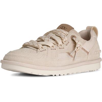 UGG纯色圆头系带低帮梅尔休闲鞋