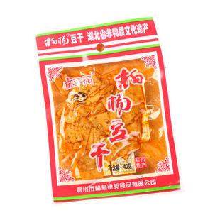 柏杨豆干利川康美柏杨坝即食麻辣豆腐干酒吧清吧夜市葱白豆干零食