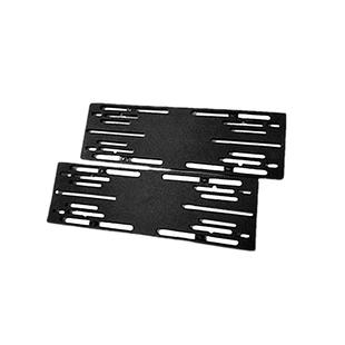 进口车牌转换支架车牌孔位转换器车牌架子通用牌照托板多用转换架