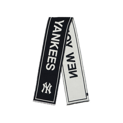 【自营】MLB男女情侣学院风字母休闲保暖围巾围脖24冬季新款MFV01