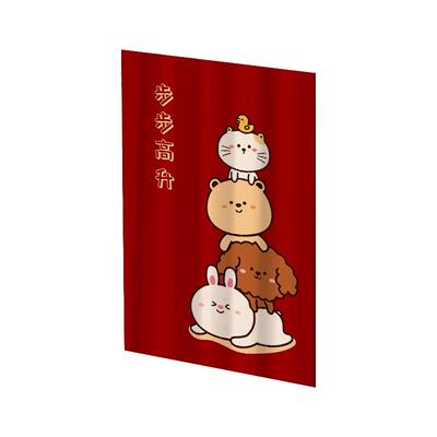 鞋柜置物遮挡帘滑轨式拉帘柜子书架货架橱柜防尘布帘杂物遮丑帘子