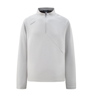 斯得雅玛特格半拉链领卫衣男秋季新款轻户外休闲速干半高领上衣男