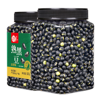 每果时光_香酥黑豆500g盐炒无油