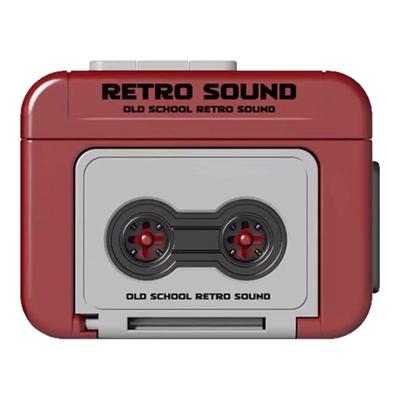 复古录音机挂件钥匙扣迷你播放器