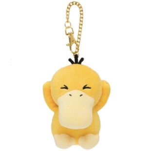 日本宝可梦神奇宝贝正版无关天气可达鸭公仔玩偶毛绒包包挂件挂饰