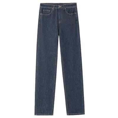 OCHIRLY欧时力弹力直筒牛仔长裤