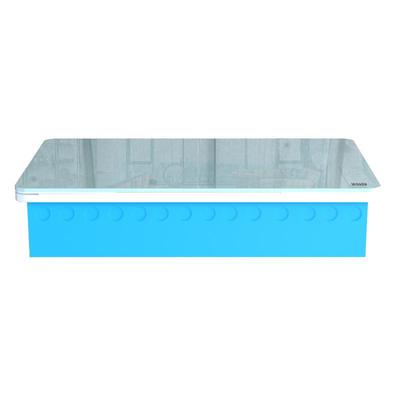 蒙斯朗钢化玻璃暗装24位配电箱