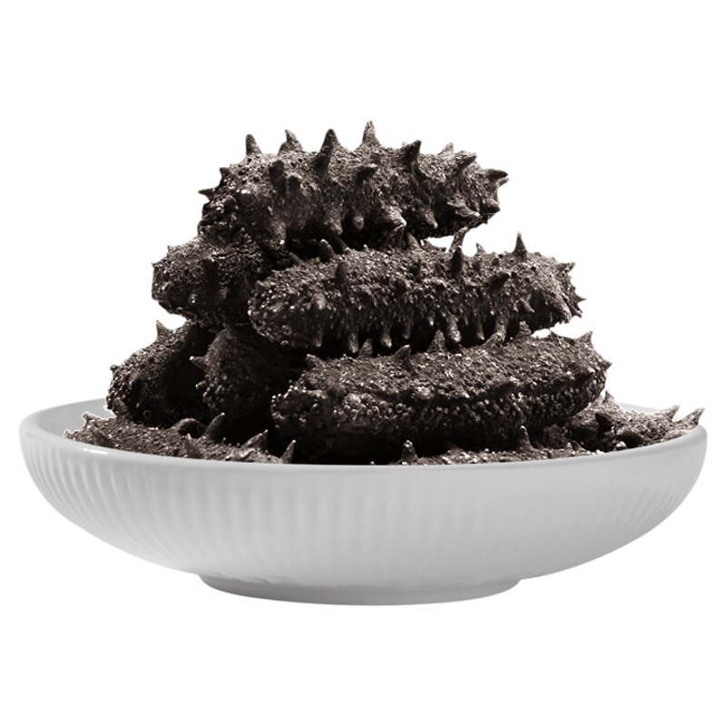 大连深海底播辽刺参传统淡干海参干货正品旗舰店500g