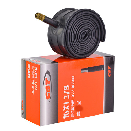 盒装正新CST  16寸349内胎16*1-3/8  20*1-1/8 451法嘴/美嘴内胎
